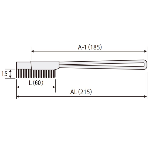 EA109GC-2B 210mmブラシ20本_画像03