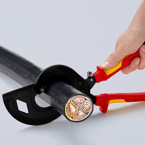 EA585KR-13 60/320mm絶縁ケーブルカッター_画像03