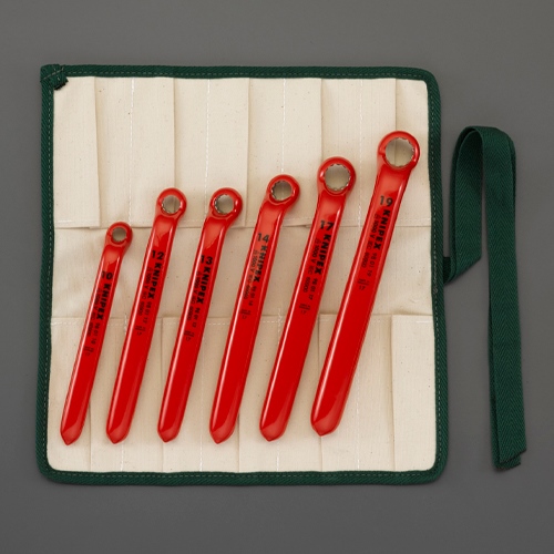 EA640LB 6本組片口メガネレンチ(絶縁)_画像02