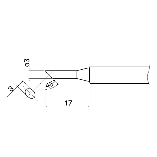 EA304H-115A AC100V/15W半田ごて_画像04