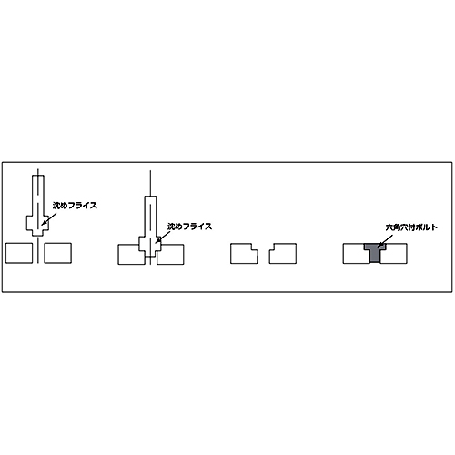 EA824ME-6 6.2x60mm沈メフライス六角穴付_画像03