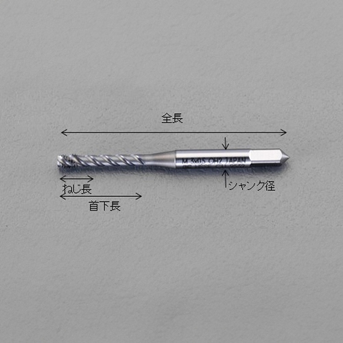 EA829SH-12D M12x1スパイラルタップ銅用_画像04
