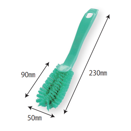 230mm柄付たわし(PP製/2本)_画像02