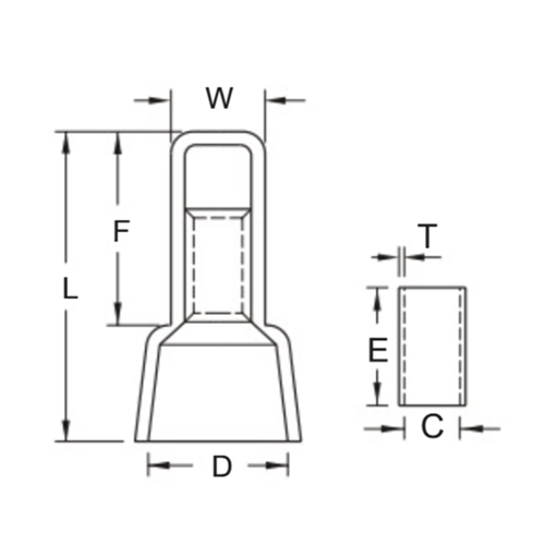 EA538MC-22 2.0絶縁閉端接続子_画像03