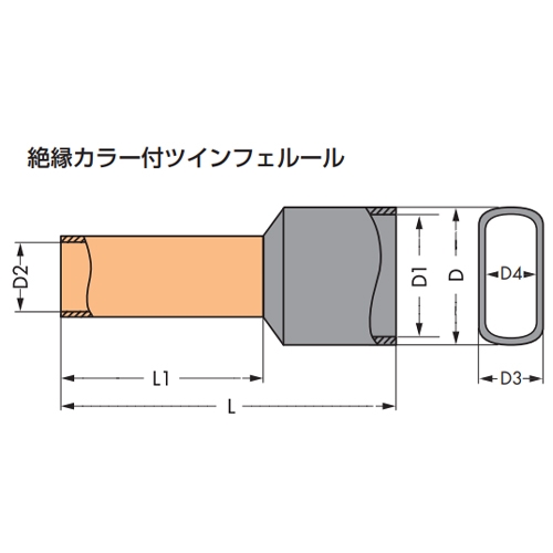 EA538WC-12 1.0絶縁ツインフェルール端子_画像04