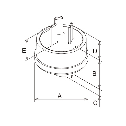 EA940BB-1 AC125V/15Aプラグ接地2P_画像02