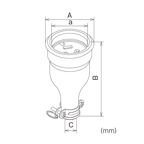 EA940BH-12 15A防水型コネクター接地3P_画像02