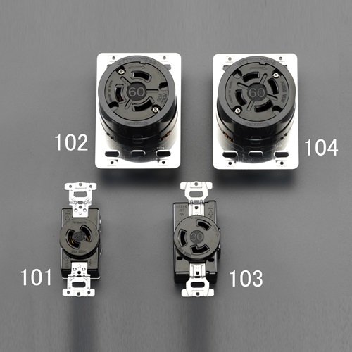 EA940BZ-103 30A引掛埋込コンセント接地2P_画像02