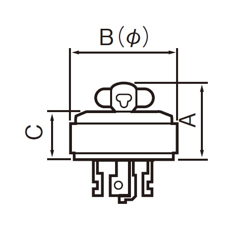 EA940BZ-121 250V/20A引掛ケプラグ3P_画像02