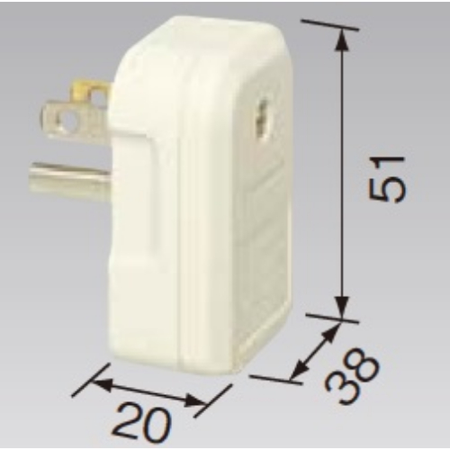 EA940CA-10 125V/15AL型プラグ接地付_画像02