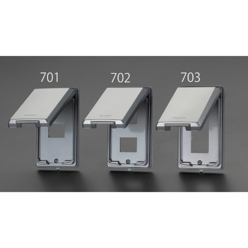 EA940CE-703 3個用防滴型プレートメタル製_画像02