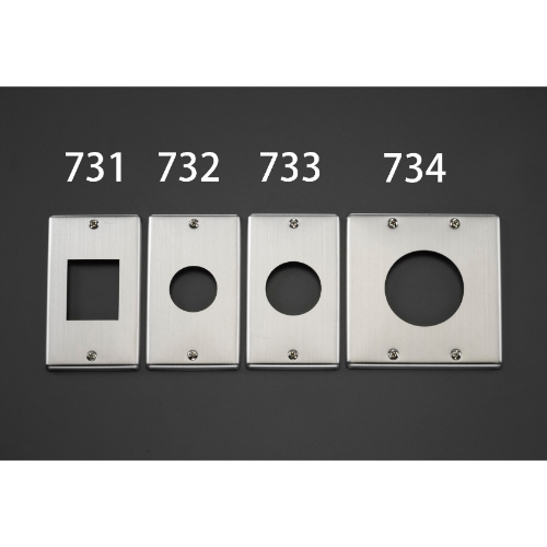 EA940CE-734 58.5mmコンセントプレート丸型_画像02