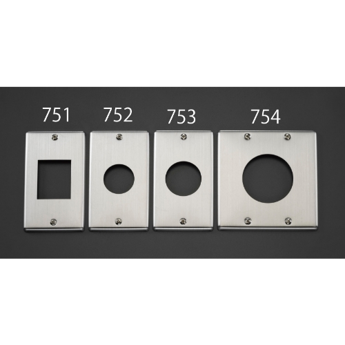 EA940CE-752 35.5mmコンセントプレート丸型_画像02