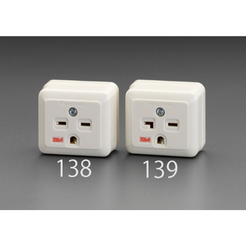 EA940CG-139 250V/20A角型コンセント1口_画像02