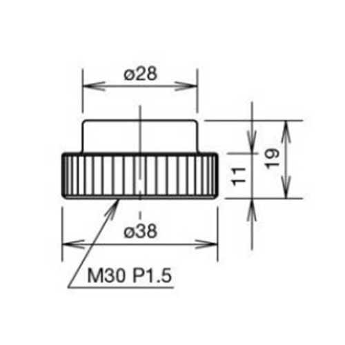 EA940DC-11 30mm押シボタンゴムカバー黒_画像03
