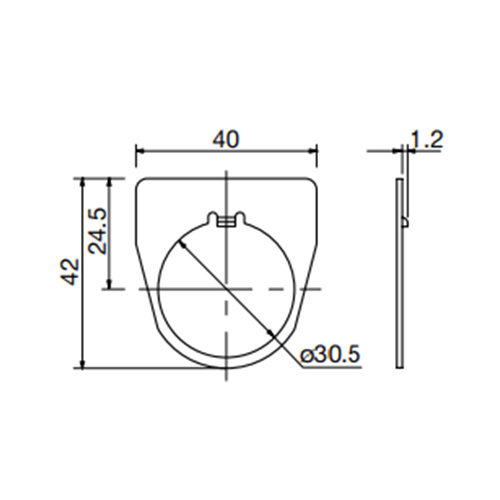 EA940DC-22 30mm銘板OFF_画像02