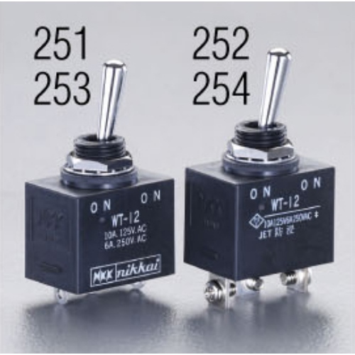 125V/10A単極双投/トグルスイッチ(防水型)_画像02