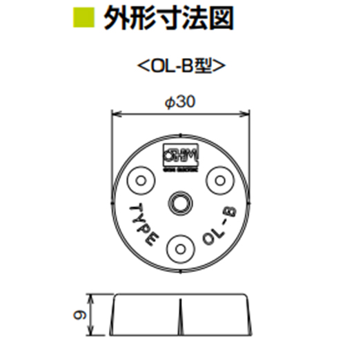 EA948GP-3 M4部品取付用ベ-ス接着型/10個_画像04