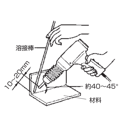 EA365VD-13 3x300mm溶接棒(軟質塩ビ/10本)_画像02