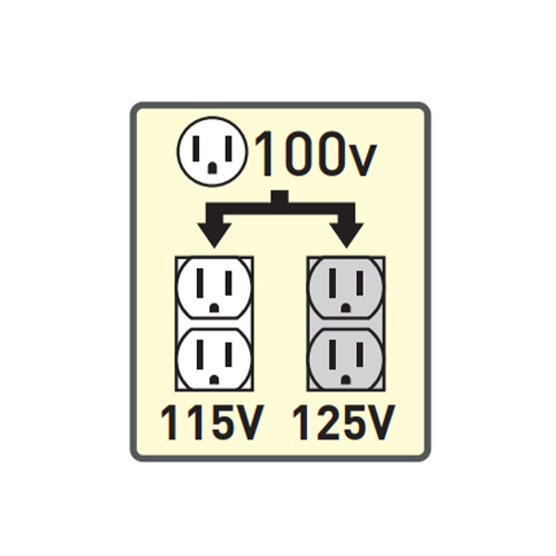 EA815ZG-3 AC100V→115V125V昇圧トランス_画像03