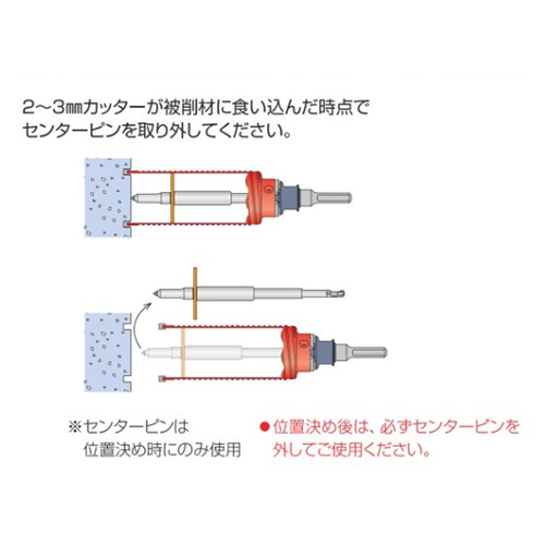 EA865CA-45 乾式ダイアモンドコアドリルSDS_画像02
