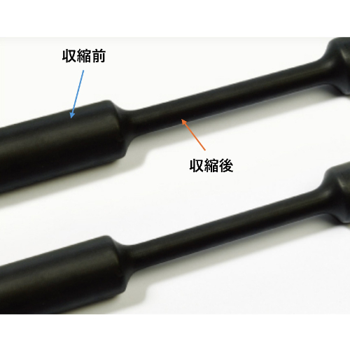 EA944BK-8 8.0x250mm熱収縮チューブ20本/黒_画像03