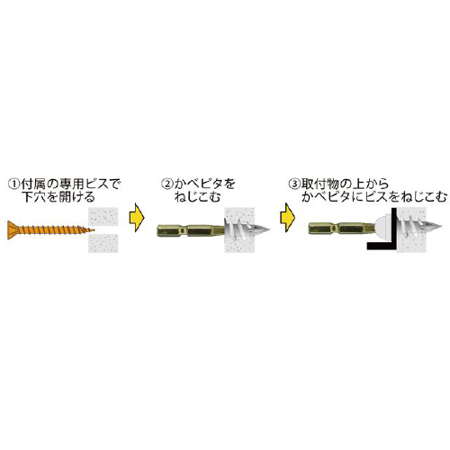 EA947AE-11A 15X30mmボ-ドアンカーナイロン_画像03