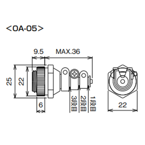 EA948HD-17 3.5-8mmケーブルグランド_画像04