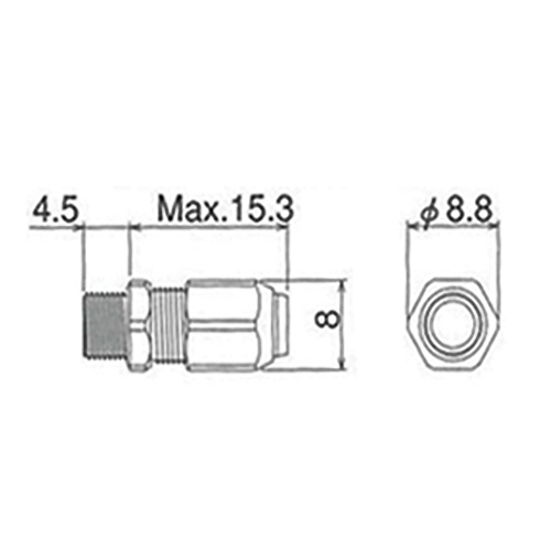 2.5-4.0mm/M6ケーブルグランド(防水型/1個)_画像04