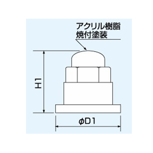 EA983FM-210 M10ダブルナット保護キャップ_画像04