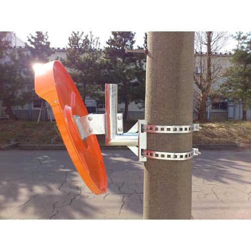 径600mm凸面ミラー丸型電柱用アクリル製_画像02