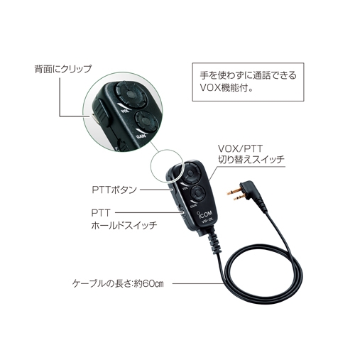 EA790AF-75 PTT/VOXスイッチユニット_画像02