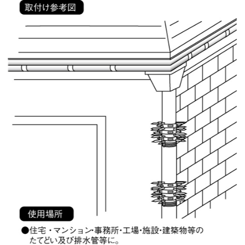 EA952BH-11 215mm忍び返しバンド_画像04
