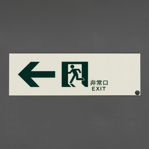 300x100mm高輝度蓄光式避難誘導標識_画像03