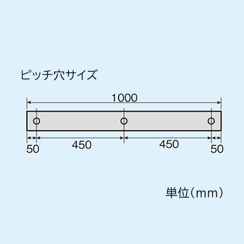 63x24x1000mmホームストッパー(イエロー)_画像04