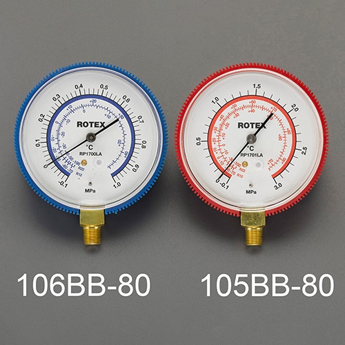 EA106BB-80 R12･R22･R502φ80mm連成計_画像03