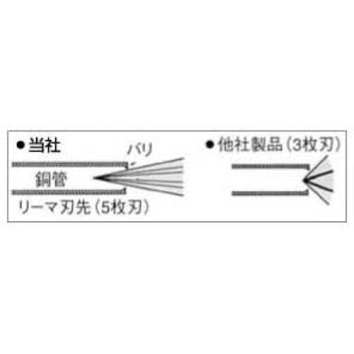 EA207MR 1/8-1銅管リーマー(ラチェット)_画像02