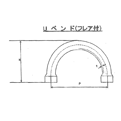 EA432BK-6 22.22x100mm 銅管Uベント_画像02