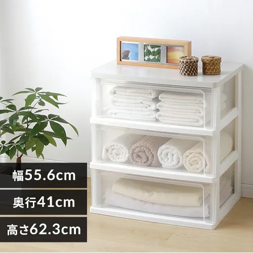 EA506L-81 556x410x 623mm 引出式収納(3段)_画像02