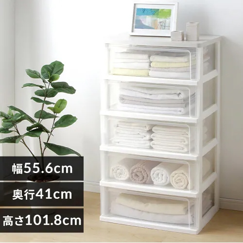 EA506L-83 556x410x1018mm 引出式収納(5段)_画像02