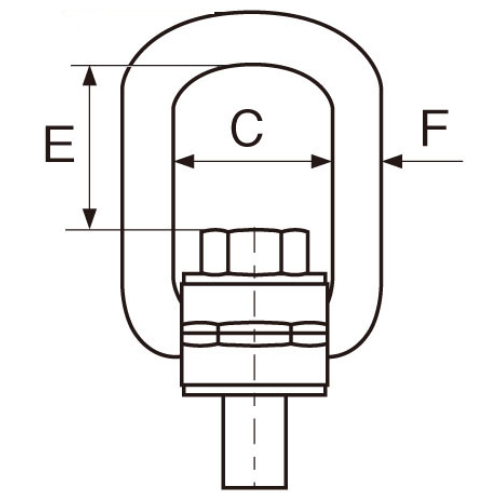 EA987GP-4A 2.0 ton/M16x22mm ロ-ドリング_画像03