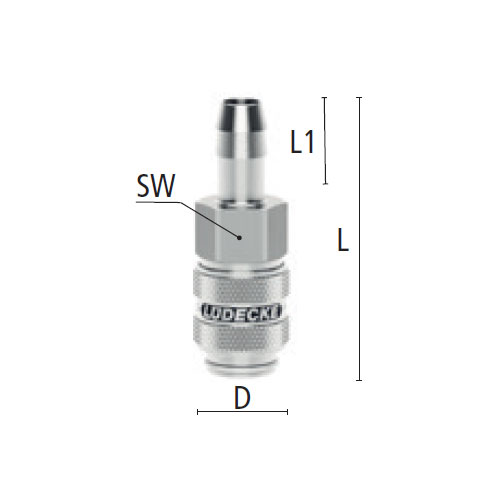 10mmタケノコ型ソケット(SUS製/ワンPush)_画像02