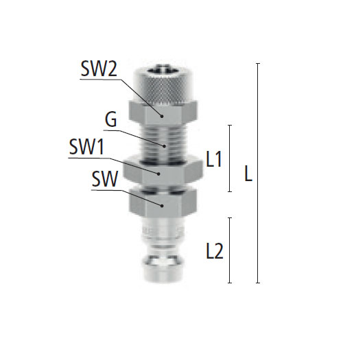 4x6mmチューブ用プラグ(隔壁/ステンレス製)_画像02