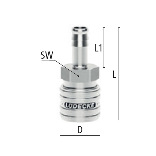 13タケノコ型ソケット(SUS製/ワンプッシュ)_画像02