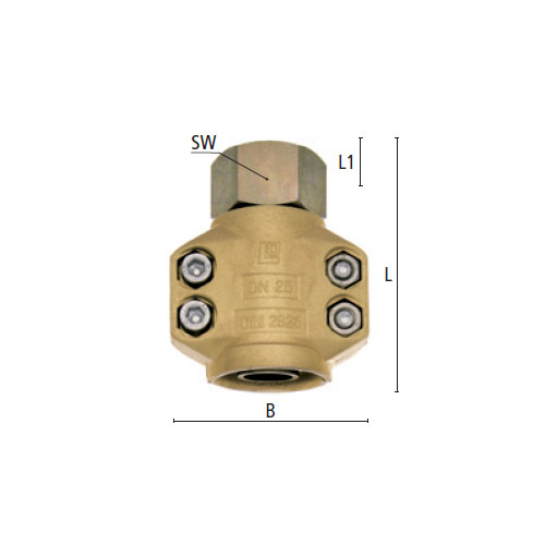 19mm用雌ネジセーフティホースクランプ_画像02