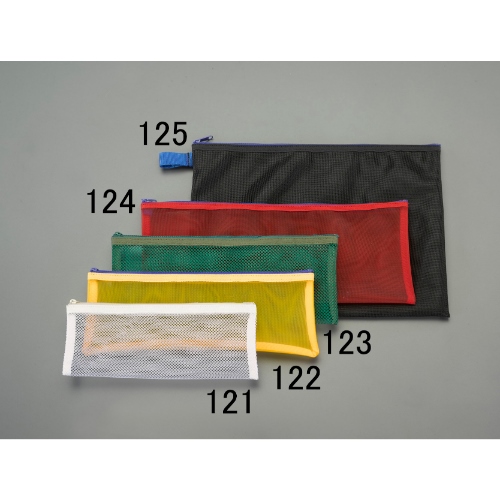 250x 80mm 小物袋(ナイロンメッシュ/白)_画像02