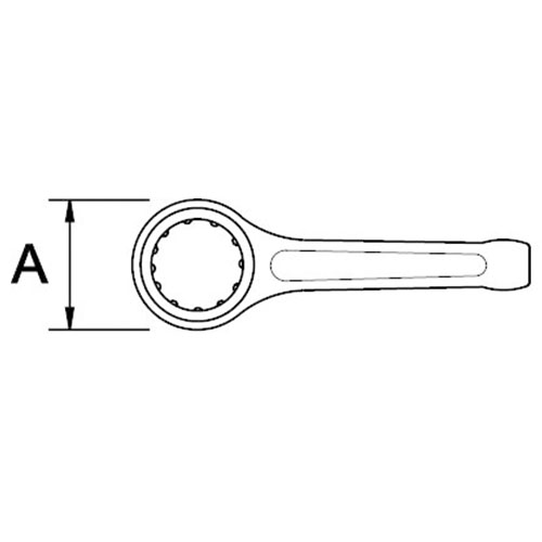 41mm 打撃メガネレンチ(落下防止リング付)_画像04