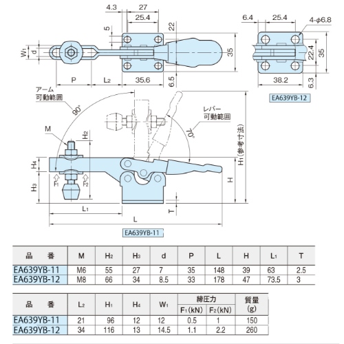 225kg トグルクランプ_画像04