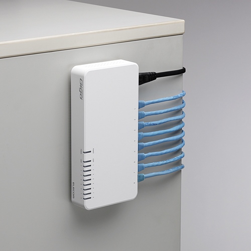 180x 87x34mm [8ポート]スイッチングハブ_画像03