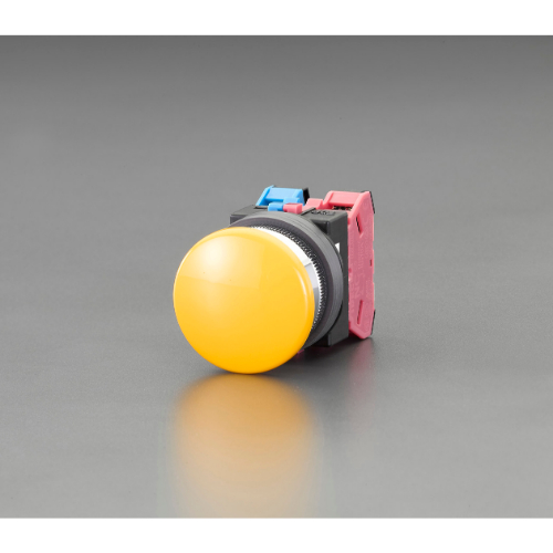 1a-1b/30mm 押シボタンスイッチ(大型･黄)_画像02